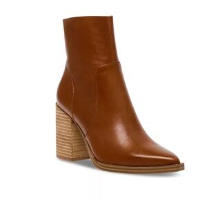 Steve Madden Brown Leather Ankle Boots